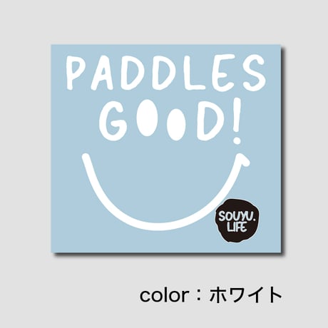 PADDLES GOOD カッティングステッカー【耐水】