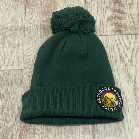 OUTDOOR LIFE オーガニックコットンBOM WATCH CAP／f22-so-G09
