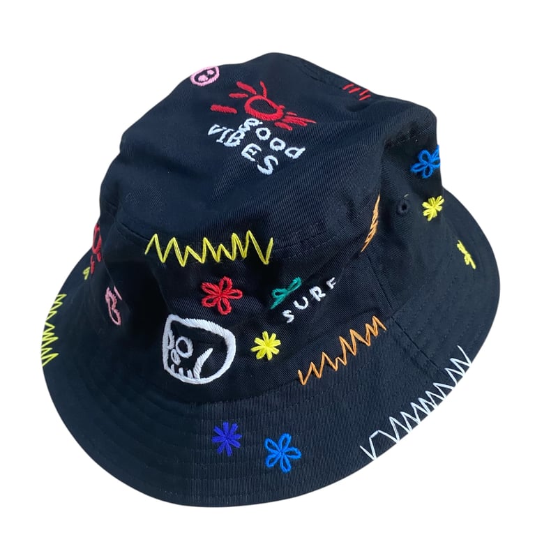 birdog】SURF柄 手刺繍ハット/bd-004 | SOUYU LIFESTYLE S