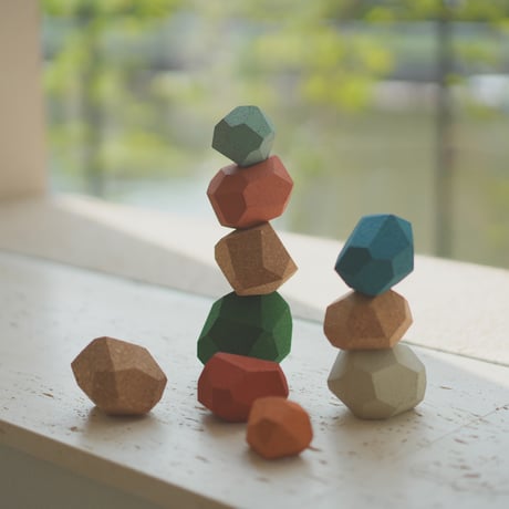 バラ売り不可 ④ 希少 Cork Block Stool 変形コルク オブジェ バラ売り不可 ④ 希少 Cork Block Stool 変形コルク オブジェ