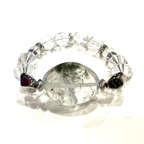 心の回復に★ガーデンクォーツ（シルバーパーツ）【女性用】