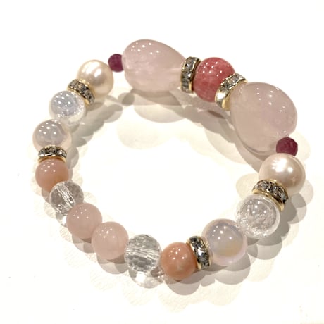 一歩踏み出す勇気☆チェリークォーツ【女性用】