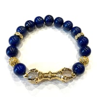 京都岩倉・実相院門跡オリジナルデザインパワージュエリー★ラピスラズリ【女性用】