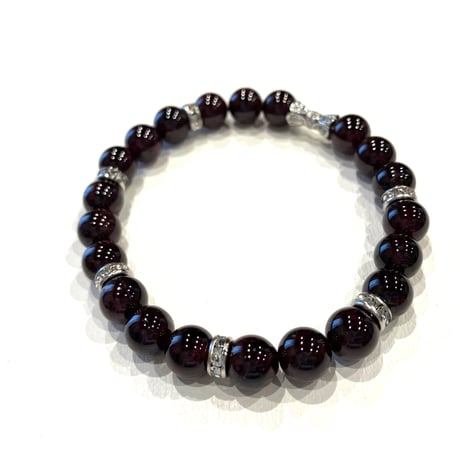 （１月の誕生石）ガーネット★細身デザイン【女性用】