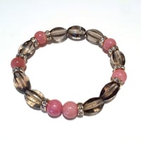 スモーキークォーツ☆ピンクデザイン【女性用】