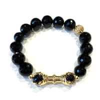 京都岩倉・実相院門跡オリジナルデザインパワージュエリー★オニキス【男性用】