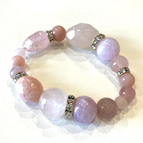 魅力を引き出し優雅な自分へ★モルガナイト・クンツァイト【女性用】