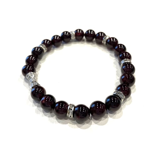 （１月の誕生石）ガーネット★細身デザイン【女性用】