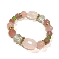 新しい自分との出逢い★グリーンアメジスト・ペリドット（金具が変更となります。）【女性用】