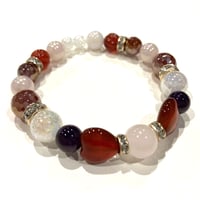 家族の調和☆レッドメノウ【女性用】