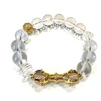 京都岩倉・実相院門跡オリジナルデザインパワージュエリー★水晶【男性用】