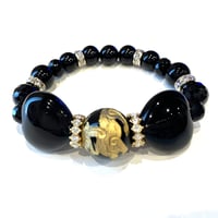 人あたりをふぜぐ★オニキスリボンデザイン【女性用】