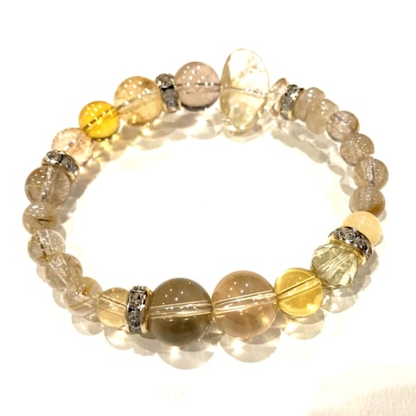 シトリン★ルチルクォーツデザイン