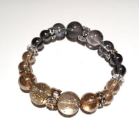 全てを照らす輝き★プラチナルチル・ゴールドルチル・水晶【女性用】