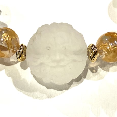 強力なサポートを★ドラゴン・マカバスター水晶デザイン【男女兼用】