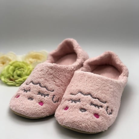 「ひつじのマリ―」シリーズ💕　タオル生地ルームシューズ　今治タオル　綿100％