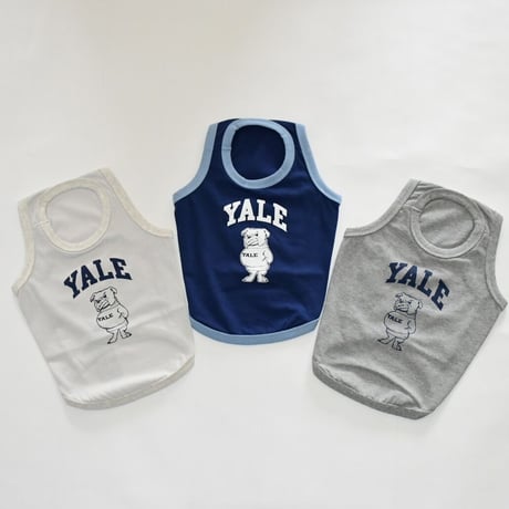 YALEダンプリントタンクトップ（ネイビー）