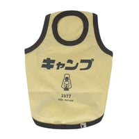 ホビータンクトップ（キャンプ/イエロー）