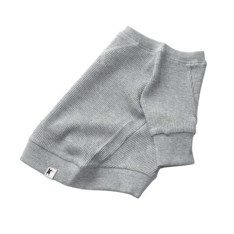 オリジナル無地ワッフルTEE（グレー）