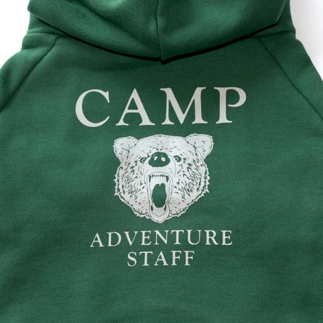 BEAR CAMPパーカー（グリーン）