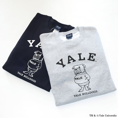 YALE BULLDOGSプリントトレーナー（グレー）