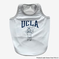 UCLAバスケプリントメッシュタンク（グレー）