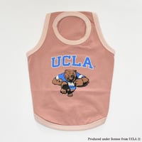 UCLAアメフトプリントタンクトップ（スモーキーピンク）