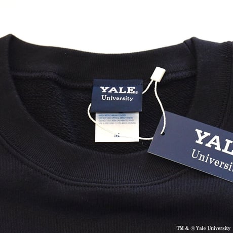 YALE BULLDOGSプリントトレーナー（ダークネイビー）