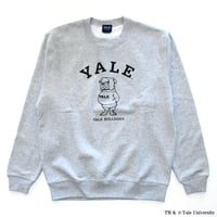 YALE BULLDOGSプリントトレーナー（グレー）