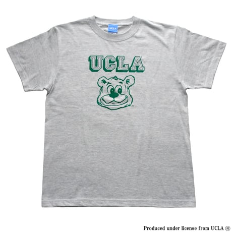 UCLA BEARプリントTシャツ（グレー）