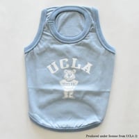 UCLA&ジョープリントタンクトップ（サックス）