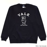 YALE BULLDOGSプリントトレーナー（ダークネイビー）