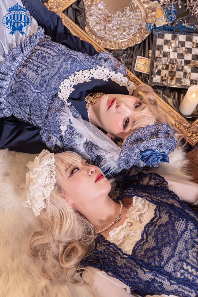 【レースタブリエ】Baroque x Moi-même-Moitié 2nd Collaboration Church & Roses  ～透き徹る秘めやかに眠る真珠と薔薇十字架の聖壇～【予約限定商品】