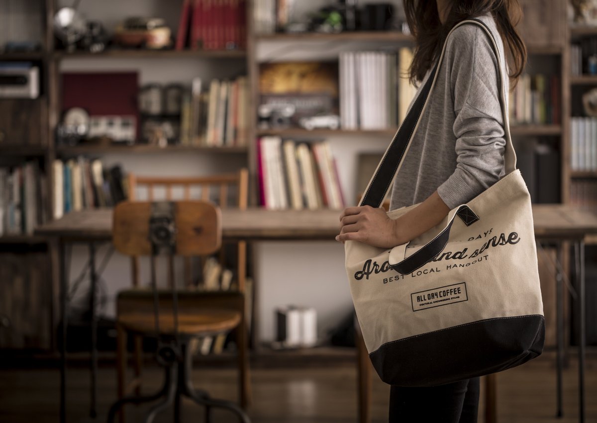 Tote Bag（Black） | ALL DAY COFFEE 