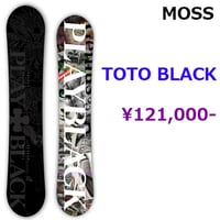 22-23モデル｜MOSS（モス）｜TOTO BLACK SF（トトブラックソフト