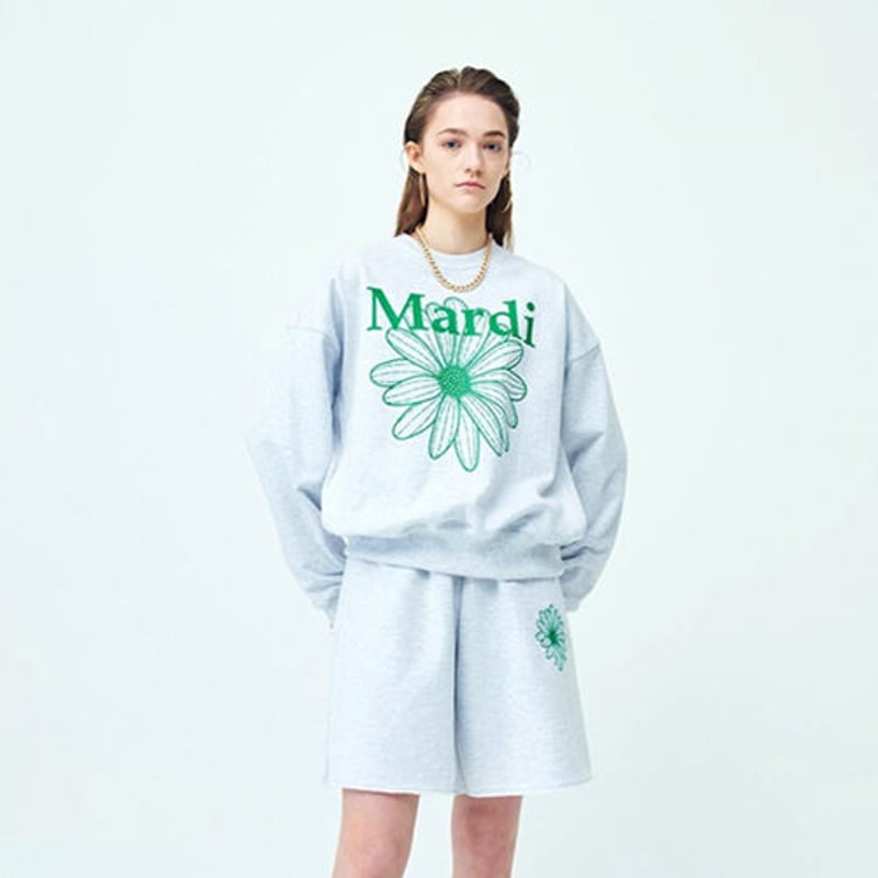 Mardi Mercredi】FLOWER MARDI SWEAT | Ricordi Mardi Mercredi】FLOWER MARDI SWEAT | Ricordi
