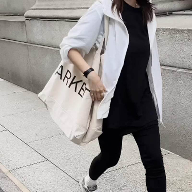 ARKET】 BIGロゴトートバッグ | Ricordi