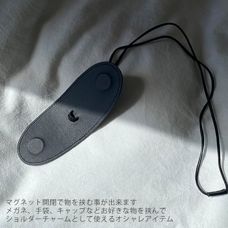 レザーマルチクリップショルダー