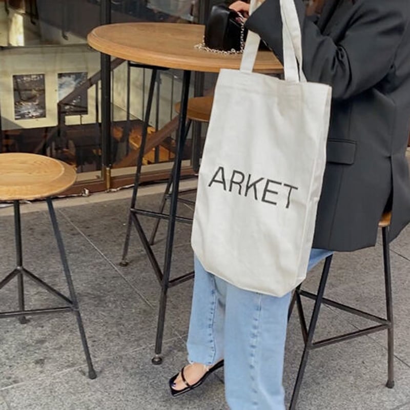 ARKET】 ロゴトートバッグ | Ricordi ARKET】 ロゴトートバッグ | Ricordi