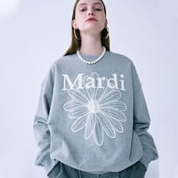 【Mardi Mercredi】FLOWER MARDI SWEAT