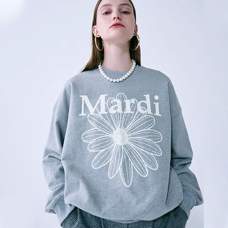 Mardi Mercredi】FLOWER MARDI SWEAT | Ricordi Mardi Mercredi】FLOWER MARDI SWEAT | Ricordi