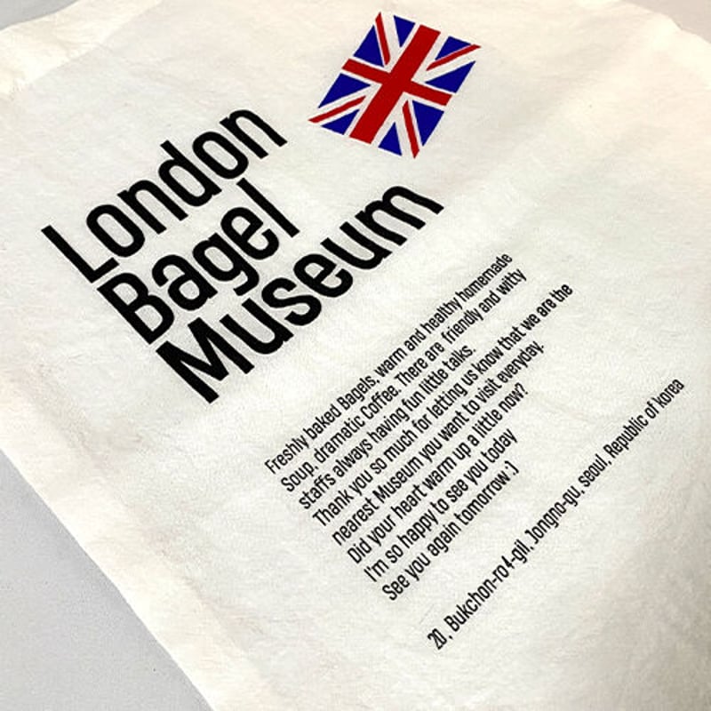 LONDON BAGEL MUSEUM】ロゴスモールトートバッグ | Ricordi