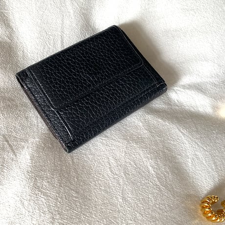 リアルレザー3つ折りミニ財布
