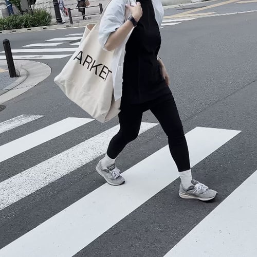 ARKET】 BIGロゴトートバッグ | Ricordi