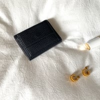 リアルレザー3つ折りミニ財布