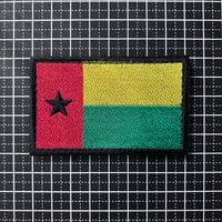 【ギニアビサウ ・ Guinea-Bissau】 国旗　ベルクロワッペン
