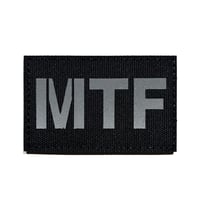 【8cmX5cm】SCP財団　Mobile Task Forces機動部隊　反射ベルクロワッペン　マジックテープ　識別章