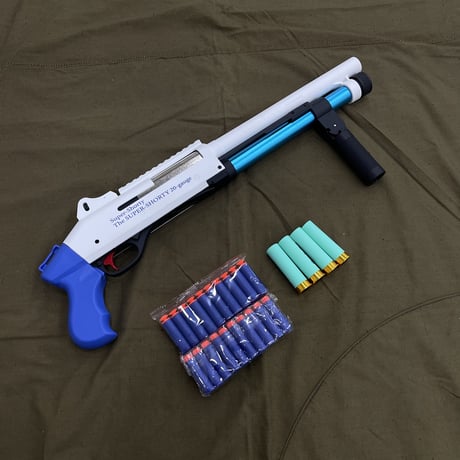 【破損しやすいため再入荷しません】M860 Super Shorty ソードオフ.ver スポンジダーツ・単発式ポンプアクションショットガン