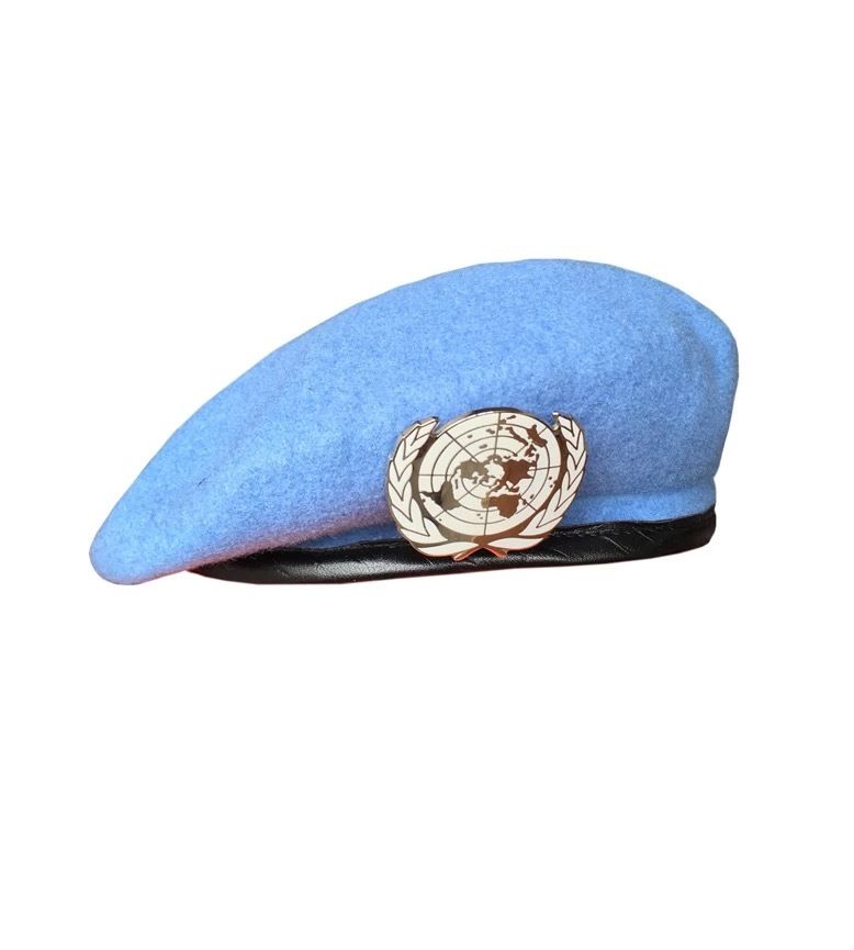 国連派遣部隊 PKO ベレー帽 | 【臥龍商店】輸入品玩具専門店