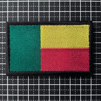 【ベナン ・ Benin】 国旗　ベルクロワッペン